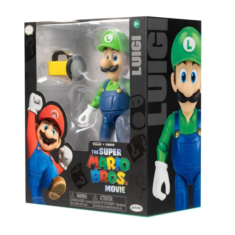 Super Mario Bros. le film figurine Luigi 13 cm | 0192995417175