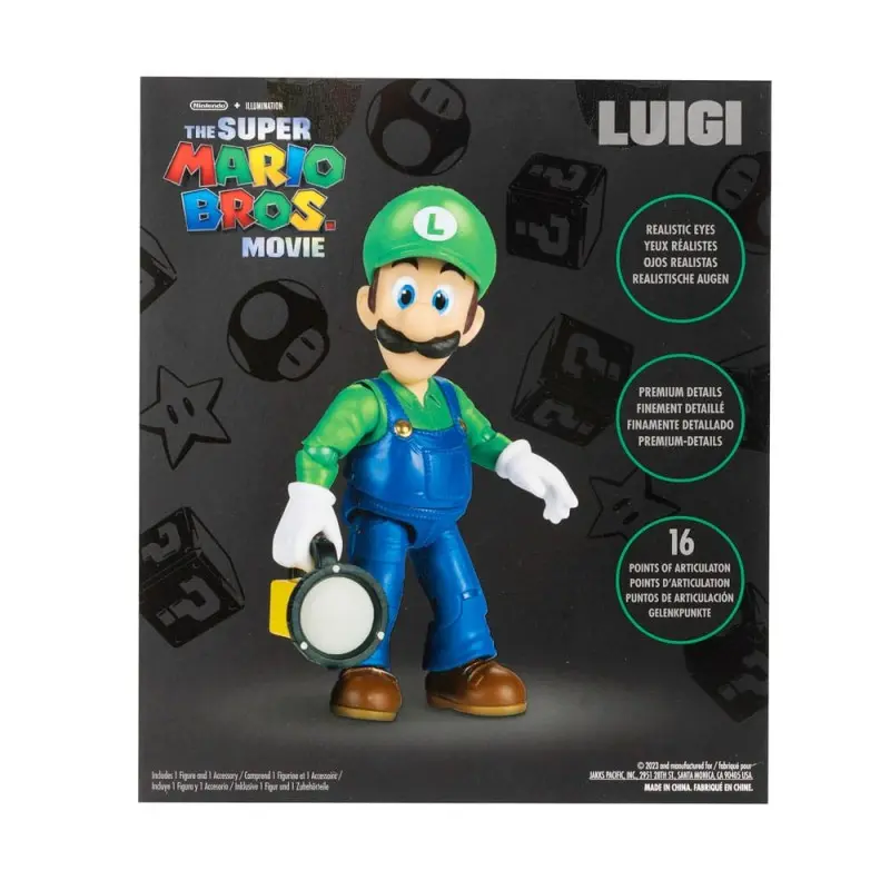 Super Mario Bros. le film figurine Luigi 13 cm | 0192995417175