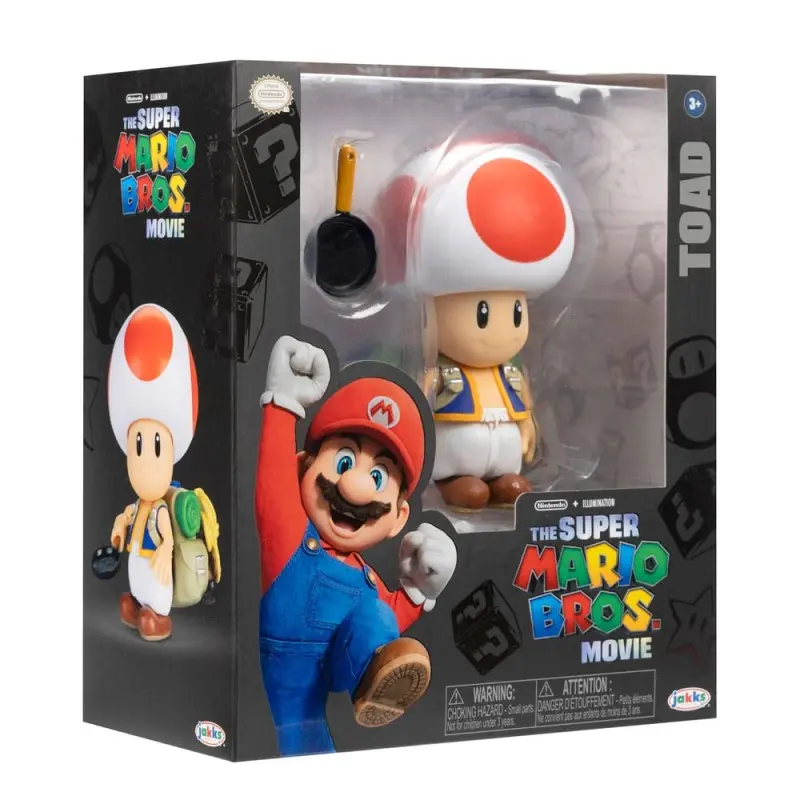 Super Mario Bros. le film figurine Toad 13 cm | 0192995417199