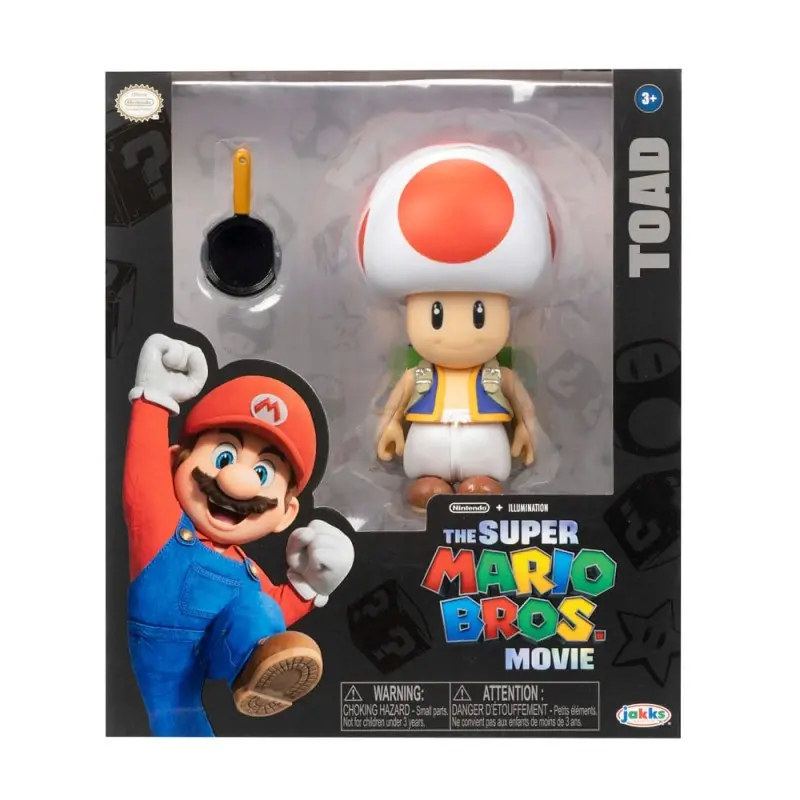 Super Mario Bros. le film figurine Toad 13 cm | 0192995417199