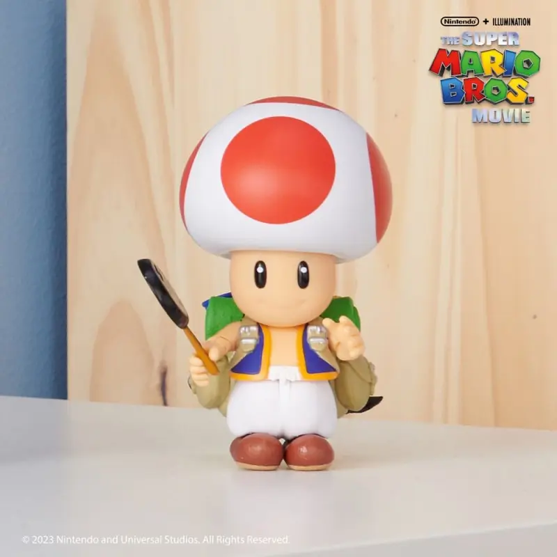 Super Mario Bros. le film figurine Toad 13 cm | 0192995417199