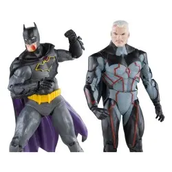 DC Collector figurines Pack de 2 Omega (Unmasked) & Batman (Bloody)(Gold Label) 18 cm | 0787926157437