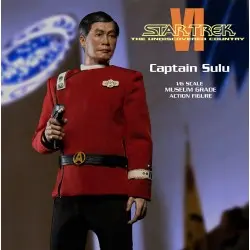 Star Trek 6 : Terre inconnue figurine 1/6 Captain Hikaru Sulu 28 cm | 0656382937481