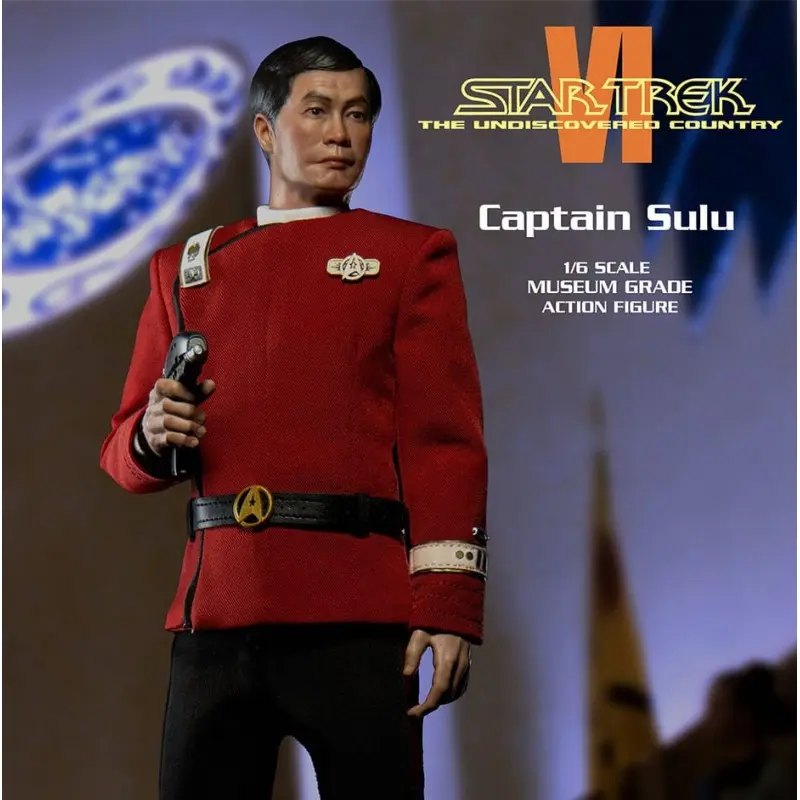 Star Trek 6 : Terre inconnue figurine 1/6 Captain Hikaru Sulu 28 cm | 0656382937481