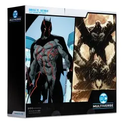 DC Collector figurines Pack de 2 Omega (Unmasked) & Batman (Bloody)(Gold Label) 18 cm | 0787926157437