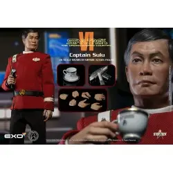 Star Trek 6 : Terre inconnue figurine 1/6 Captain Hikaru Sulu 28 cm | 0656382937481