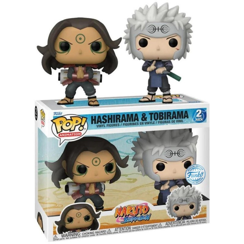 Licentie: Naruto Shippuden
Product: Funko POP! Animatie Vinyl Hashirama & Tobirama 9 cm
Merk: Funko