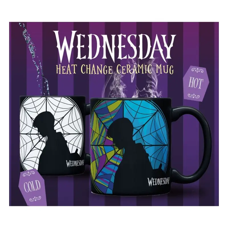 Wednesday mug effet thermique Ophelia Window 330 ml | 5056563717690