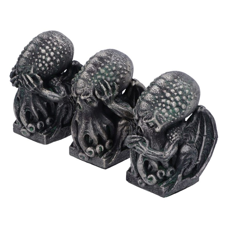 Cthulhu figurine Three Wise Cthulhu 7 cm