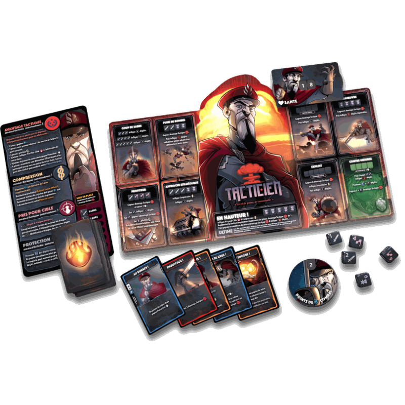Spel: Dice Throne S2 - Tacticus vs. Dice Throne Huntress
Uitgever: Lucky Duck Games
Engelse versie