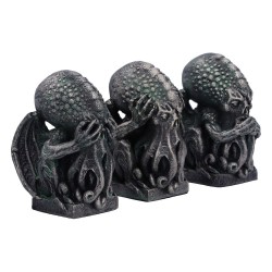 Cthulhu figurine Three Wise Cthulhu 7 cm