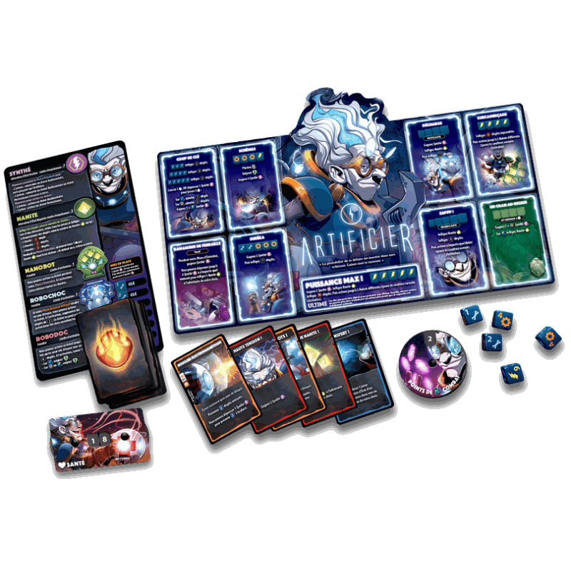Dice Throne S2 - Artificer vs. Cursed Pirate