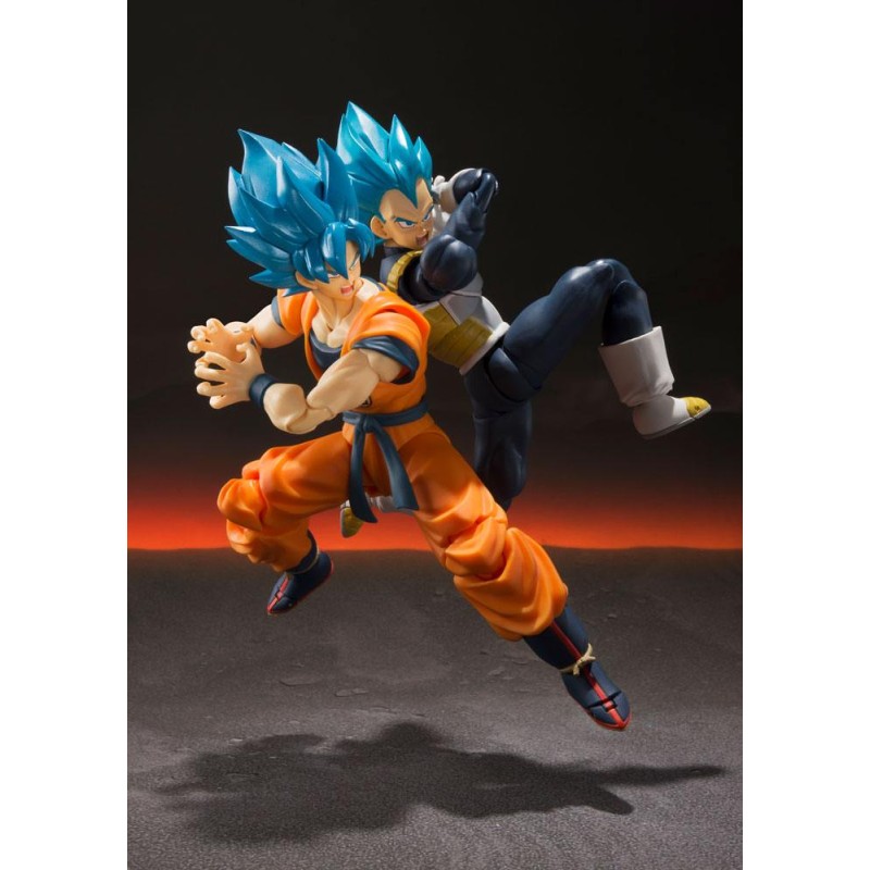 Dragon Ball Super Broly figurine S.H. Figuarts Super Saiyan God Super Saiyan Goku Super 14 cm