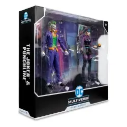 DC Multiverse figurines Pack de 2 The Joker & Punchline 18 cm | 0787926159936