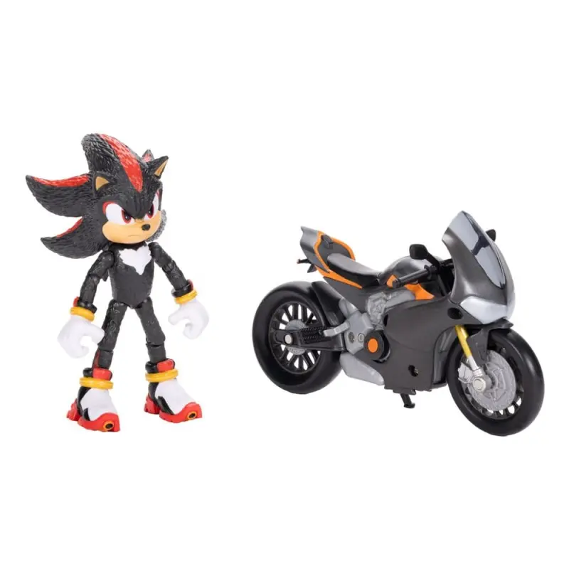 Sonic - The Hedgehog Movie 3 figurine avec véhicule 13 cm   | 0192995424067