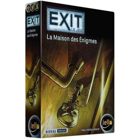 jeu : Exit : La Maison des Énigmes éditeur : Iello version française jeu : Exit : La Maison des Énigmes éditeur : Iello version française