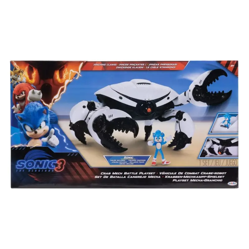 Sonic - The Hedgehog Movie 3 Playset  | 0192995424098