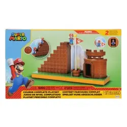 World of Nintendo Super Mario Playset End Level | 0192995424357