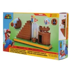 World of Nintendo Super Mario Playset End Level | 0192995424357