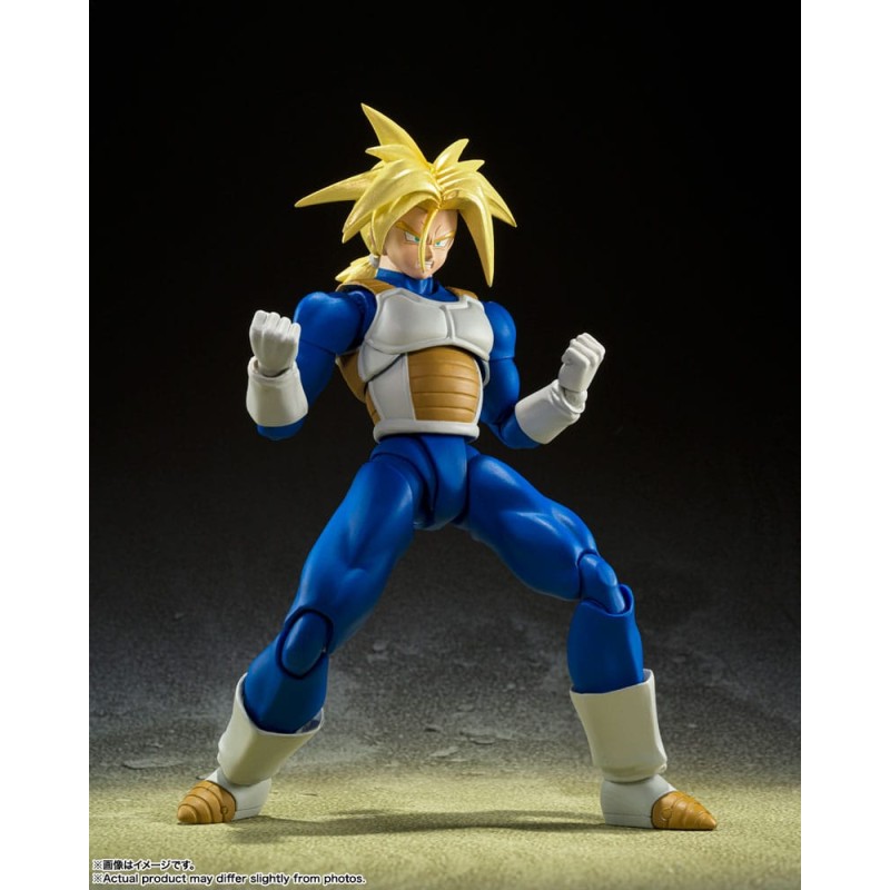 Dragon Ball Z figurine S.H. Figuarts Super Saiyan Trunks Infinite Latent Super Power Ver. 14 cm
