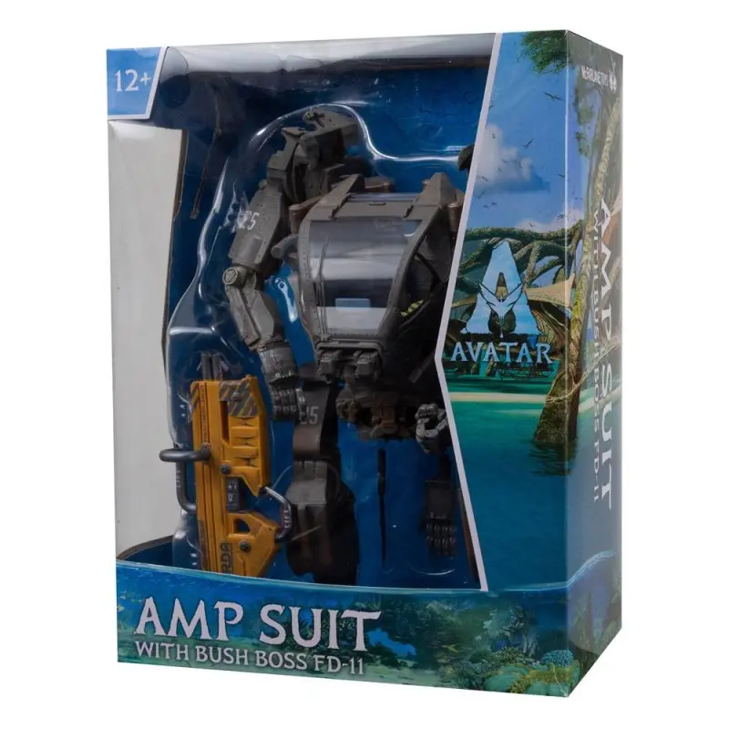 Avatar : La Voie de l'eau figurine Megafig Amp Suit with Bush Boss FD-11 30 cm | 0787926163186