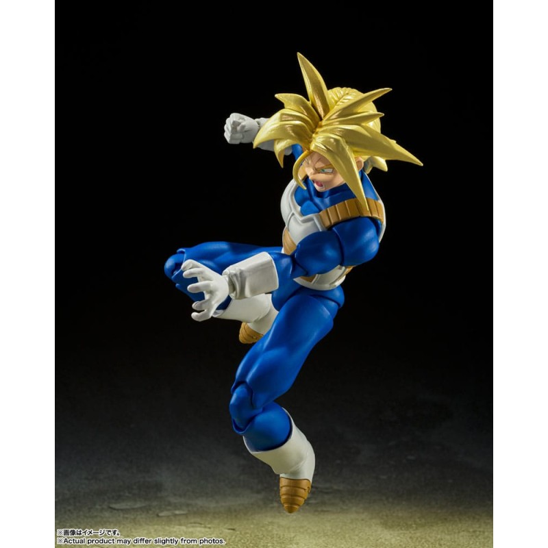 Dragon Ball Z figurine S.H. Figuarts Super Saiyan Trunks Infinite Latent Super Power Ver. 14 cm