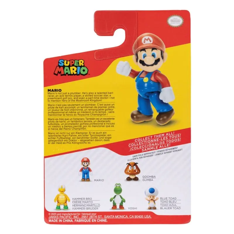 World of Nintendo assortiment figurines Super Mario Wave 51 6 cm (8) | 0192995424623