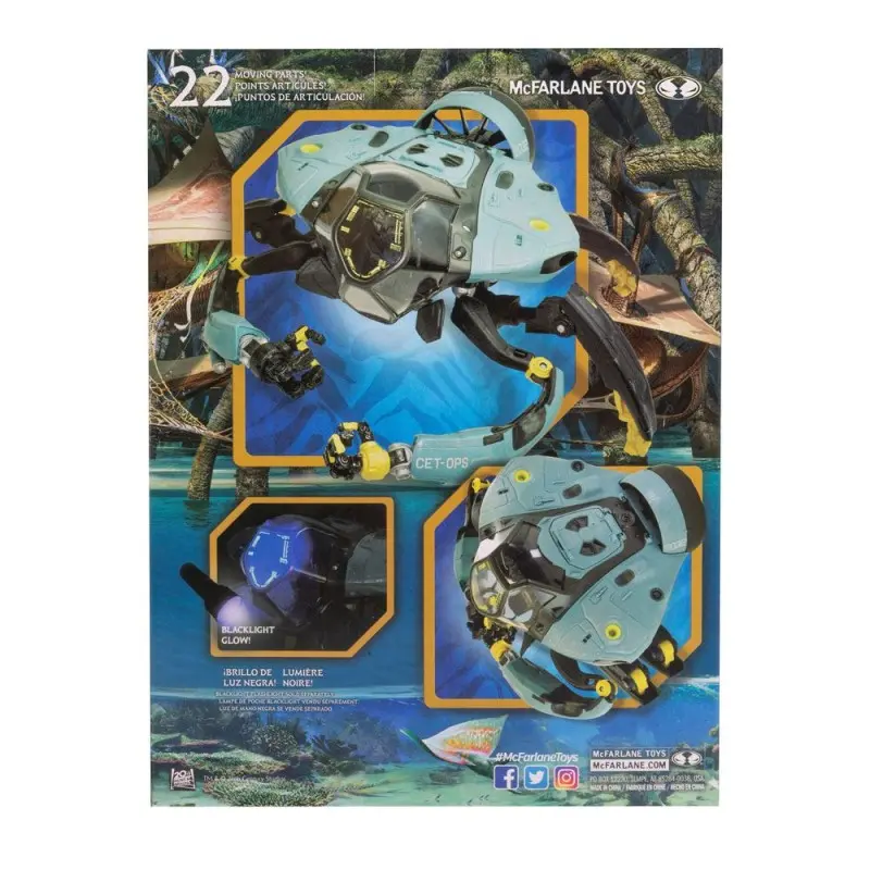 Avatar : La Voie de l'eau figurine Megafig CET-OPS Crabsuit 30 cm | 0787926163193