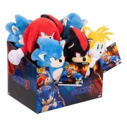 Sonic - The Hedgehog Movie 3 assortiment peluches Wave 1 23 cm (8) | 0192995424678