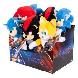 Sonic - The Hedgehog Movie 3 assortiment peluches Wave 1 23 cm (8) | 0192995424678