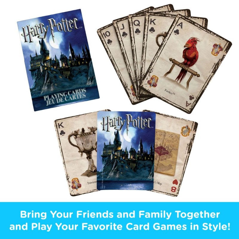 Harry Potter jeu de cartes à jouer Wizarding World | 0840391105232