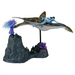 Avatar : La Voie de l'eau figurines Deluxe Medium Neteyam & Ilu | 0787926163827