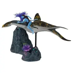 Avatar : La Voie de l'eau figurines Deluxe Medium Neteyam & Ilu | 0787926163827