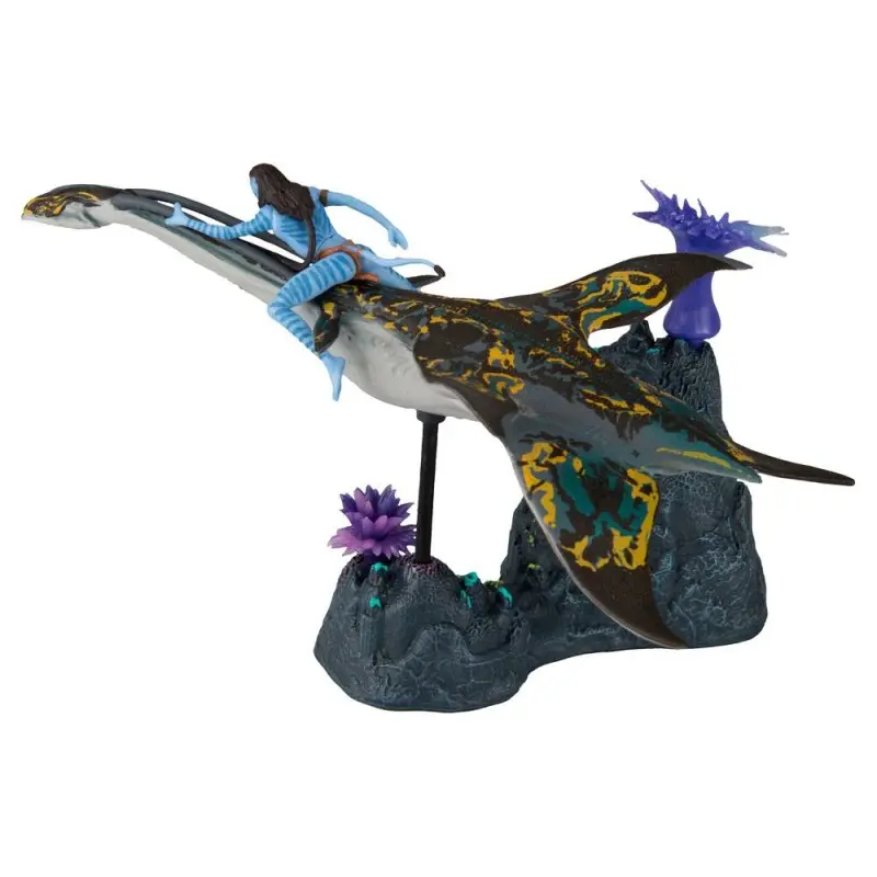 Avatar : La Voie de l'eau figurines Deluxe Medium Neteyam & Ilu | 0787926163827