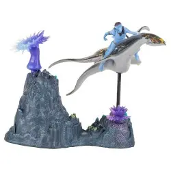 Avatar : La Voie de l'eau figurines Deluxe Medium Neteyam & Ilu | 0787926163827