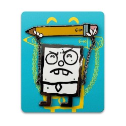 Bob l´éponge pin DoodleBob 5 cm     