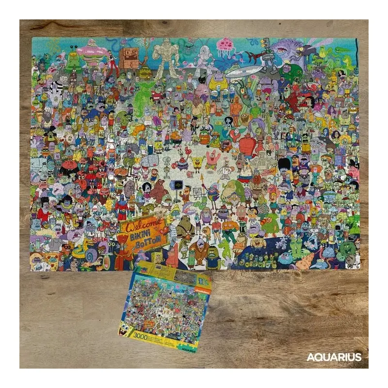 Bob l´éponge puzzle Bikini Bottom (3000 pièces) | 0840391129054