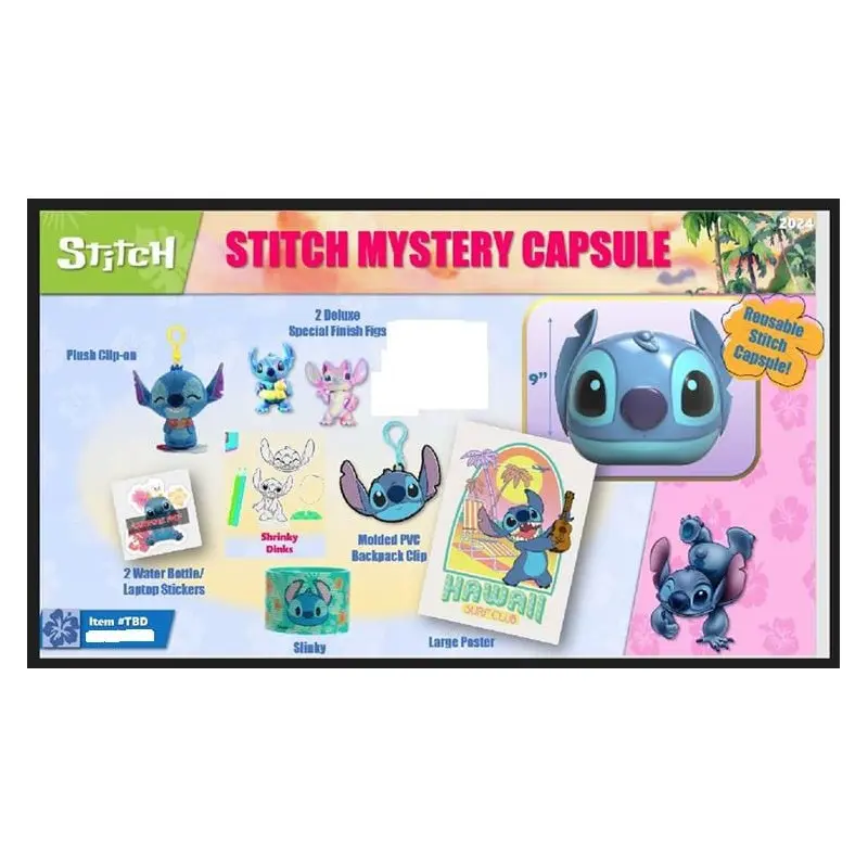 Lilo & Stitch coffret cadeau Stitch Jumbo Mystery Capsule | 0886144461934