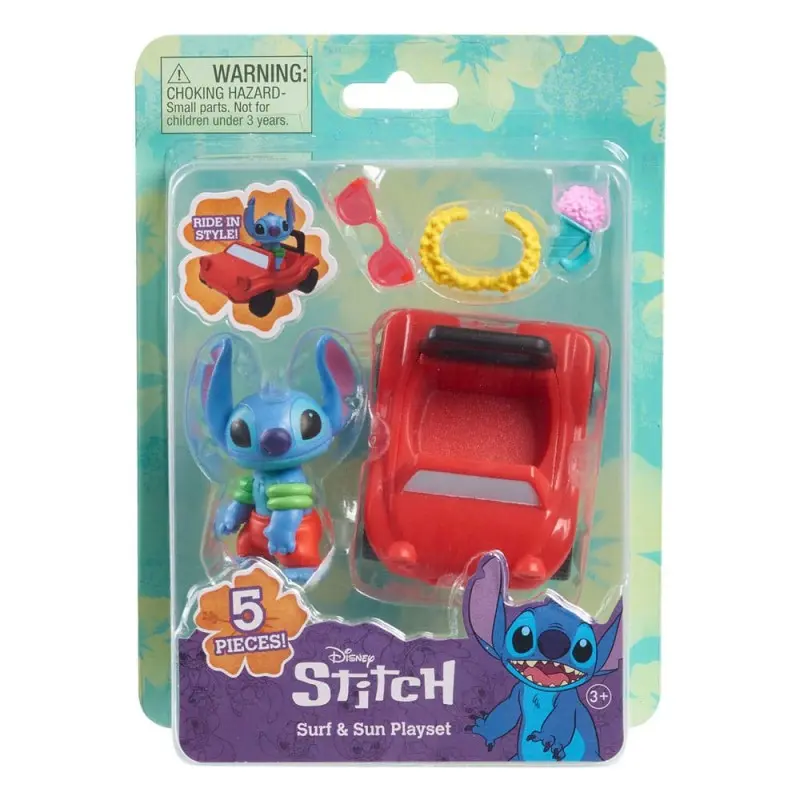 Lilo & Stitch playset Surf & Sun Stitch 7 cm | 0886144462719