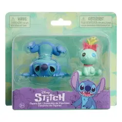 Lilo & Stitch pack 2 figurines Scrump & Upside Down Stitch 7 cm | 0886144462979