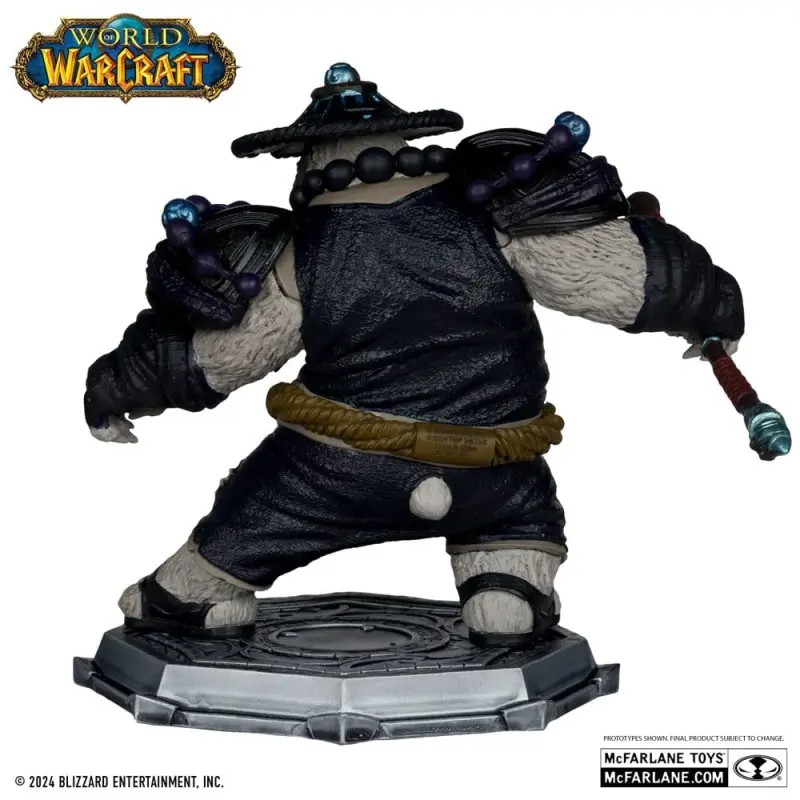 World of Warcraft Pack 2 statuettes PVC 1/12 Dwarf Hunter: Beast Master & Pandaren: Monk (Gold Label) 15 cm | 0787926167078