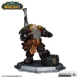 World of Warcraft Pack 2 statuettes PVC 1/12 Dwarf Hunter: Beast Master & Pandaren: Monk (Gold Label) 15 cm | 0787926167078