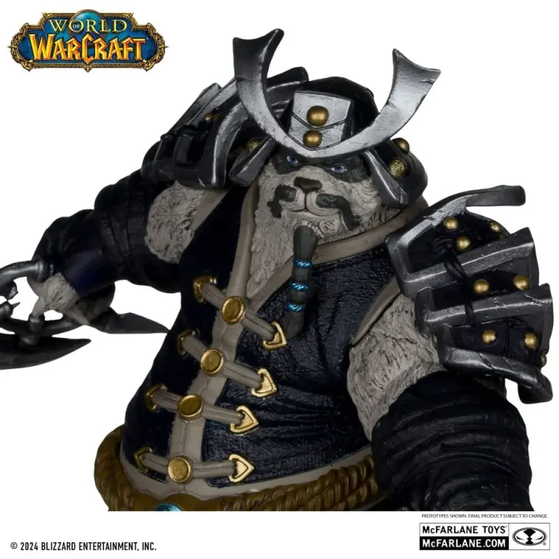 World of Warcraft Pack 2 statuettes PVC 1/12 Dwarf Hunter: Beast Master & Pandaren: Monk (Gold Label) 15 cm | 0787926167078