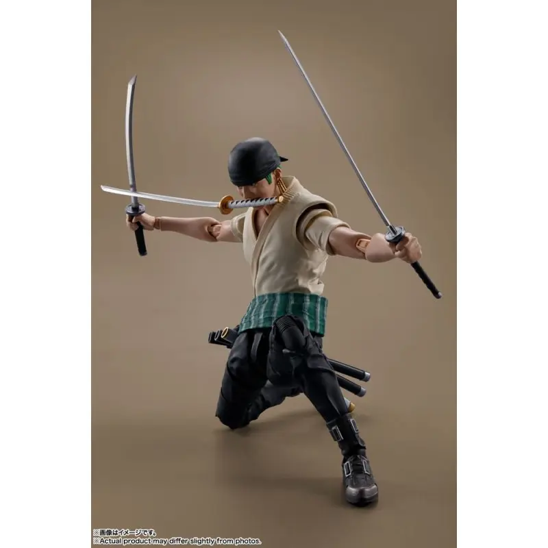 One Piece figurine S.H. Figuarts Roronoa Zoro (Netflix) 14 cm | 4573102657688