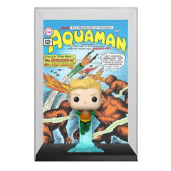 licence : DC Comics produit : DC Comics Figurine Funko POP! Comic Cover Vinyl Aquaman 9 cm marque : Funko