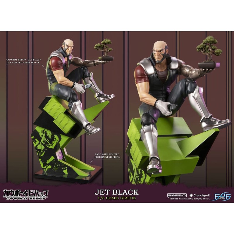 Cowboy Bebop statuette 1/8 Jet Black 30 cm