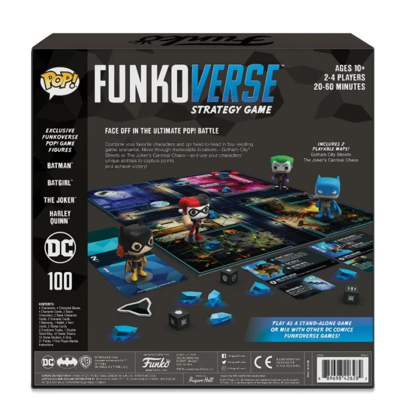 jeu : DC Comics Funkoverse jeu de plateau
éditeur : Funko
version française