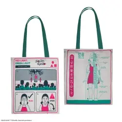 Squid Game sac shopping Young-hee Blue Print | 4895205619753