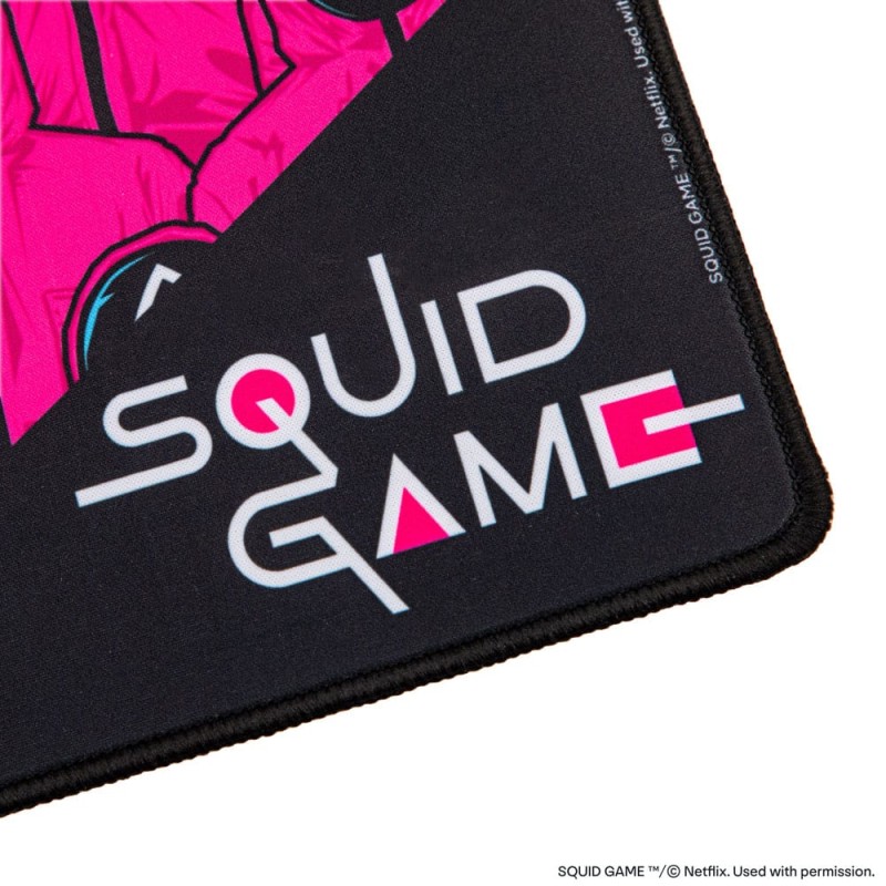 Squid Game sous-mains revêtu Front Man and Guards | 4895205619678