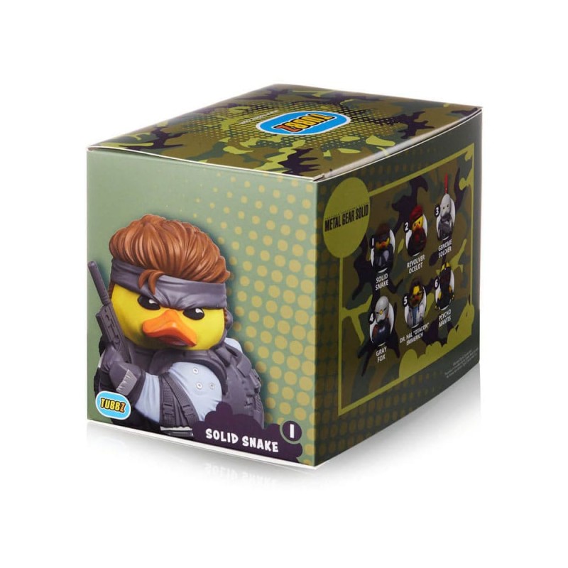 Metal Gear Solid Tubbz figurine PVC Solid Snake Boxed Edition 10 cm 